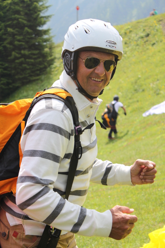 Paraglide fliegen